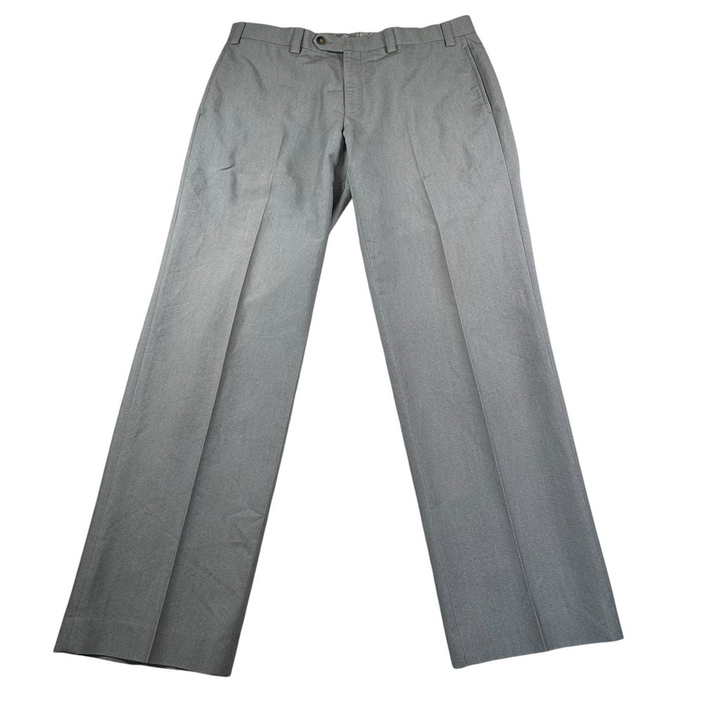Lauren Ralph Lauren Chino Pants Men 36 x 32‎ Gray Stretch Straight Fit